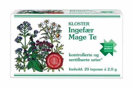Ingefær Mage te 20psr Kloster